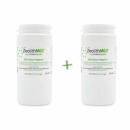 Анти - Грип Промо пакет ZeolithMed 200 + 200 капсули